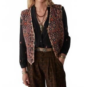 NEW MAISON HOTEL women's dylan vest in warhol